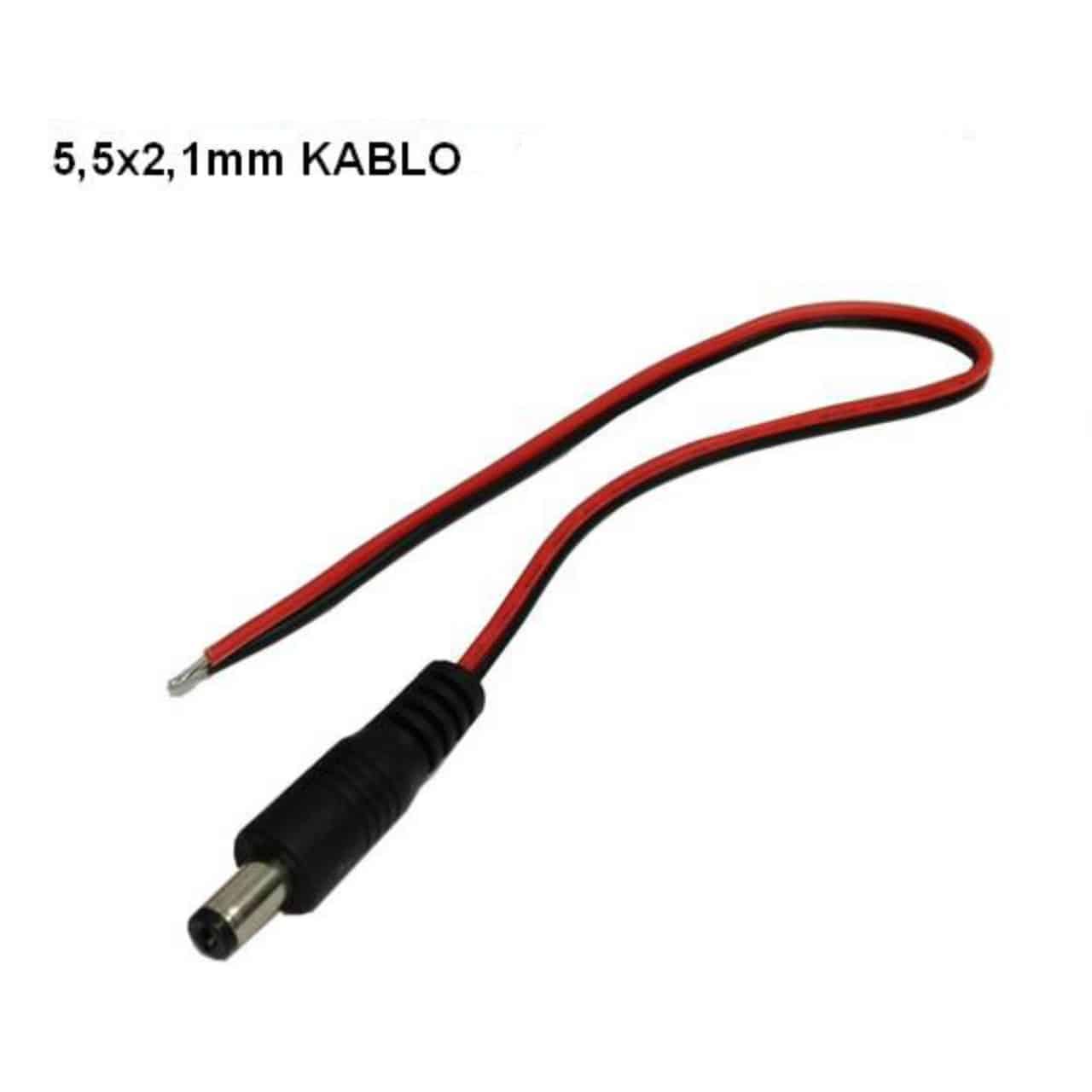 Dişi Enerji Power DC Enerji Kablolu Jak